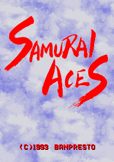 Samurai Aces (World) Title Screen